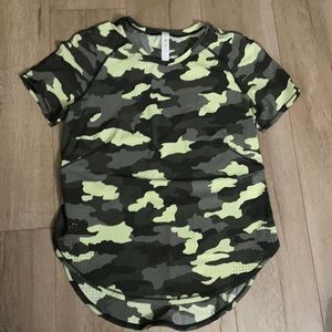 Lululemon Camo Top